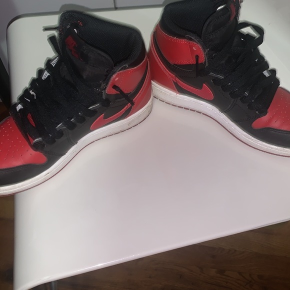 Bred Air Jordan 1s size 4 * worn* - Picture 3 of 6